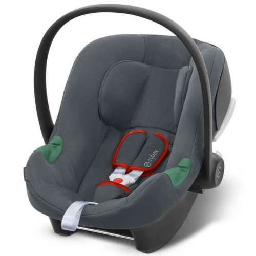 Коляска Cybex Priam IV Chrome Brown complete Aton B2 Steel Grey Base One 4 в 1 Mirage Grey