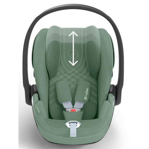 Коляска Cybex Balios S Lux SLV complete Cloud T Leaf Green Plus Base T 4 в 1 Stone Grey с дождевиками