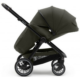 Коляска Agex Prima Pro 4 в 1 с автокреслом i-Safe S Black и базой APF664 Green (Зеленый)