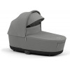 Коляска Cybex Priam IV Chrome Brown complete Aton B2 Steel Grey Base One 4 в 1 Mirage Grey