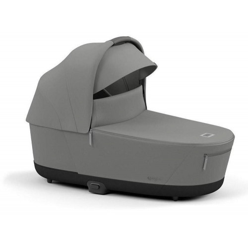 Коляска Cybex Priam IV Chrome Brown complete Aton B2 Steel Grey Base One 4 в 1 Mirage Grey