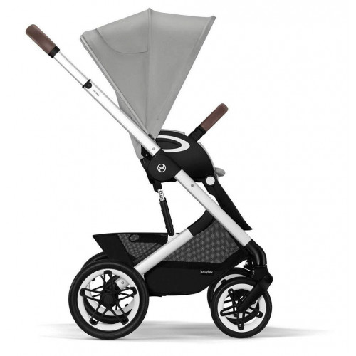 Коляска Cybex Talos S Lux SLV complete Cloud G Fog Grey Base G 4 в 1 Stone Grey с дождевиками
