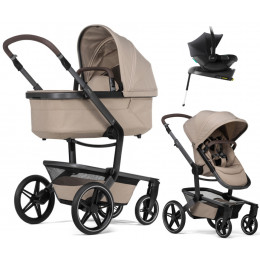 Детская коляска 4 в 1 Joolz Day 5 и автокресло Baby-Safe Core Space Black и база Baby-Safe Core Sandy Taupe
