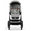 Коляска Cybex Balios S Lux SLV complete Cloud T Leaf Green Plus Base T 4 в 1 Stone Grey с дождевиками