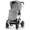 Коляска Cybex Talos S Lux SLV complete Cloud G Fog Grey Base G 4 в 1 Stone Grey с дождевиками