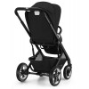 Коляска Cybex Talos S Lux BLK complete Aton B2 Bay Blue Base One 4 в 1 Moon Black с дождевиками