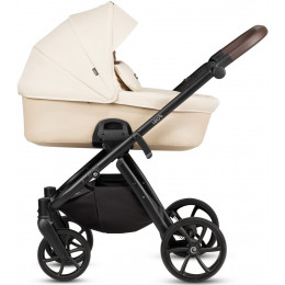 Детская коляска Tutis Leo 3 Plus 4 в 1 с автокреслом Beno Beige и базой 1582228 Caramel