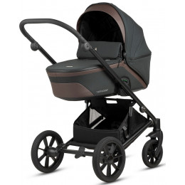 Детская коляска Noordi Aqua V2 4 в 1 с автокреслом Terra Edusky Black и базой 1482619 Forest Green