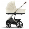 Коляска Cybex Talos S Lux TPE complete Cloud G Almond Beige Plus Base G 4 в 1 Seashell Beige с дождевиками