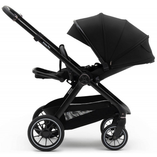 Коляска Agex Prima Pro 4 в 1 с автокреслом i-Safe S Black и базой APP626 Black (Черный)