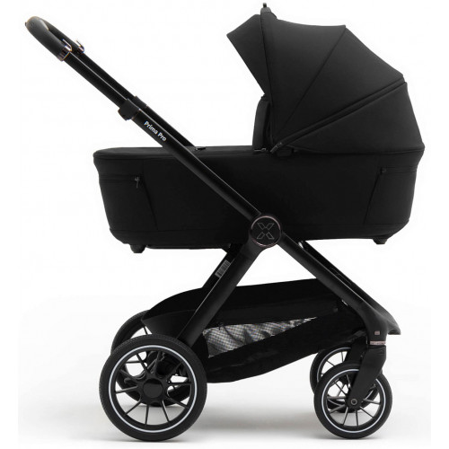 Коляска Agex Prima Pro 4 в 1 с автокреслом i-Safe S Black и базой APP626 Black (Черный)