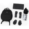 Коляска Agex Prima Pro 4 в 1 с автокреслом i-Safe S Black и базой APP626 Black (Черный)
