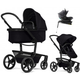 Детская коляска 4 в 1 Joolz Day 5 и автокресло Baby-Safe Core Midnight Grey2 и база Baby-Safe Core Space Black