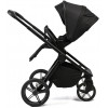 Детская коляска Peppy Monaco Plus 4 в 1 с автокреслом Jet Beige и базой Black (черный), рама черная