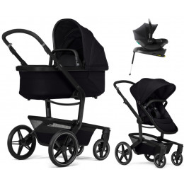 Детская коляска 4 в 1 Joolz Day 5 и автокресло Baby-Safe Core Space Black и база Baby-Safe Core Space Black