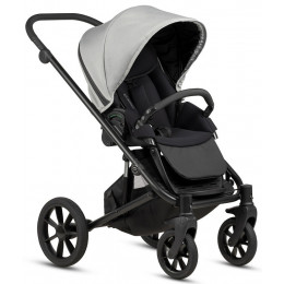 Детская коляска Noordi Aqua V2 4 в 1 с автокреслом Terra Edusky Black и базой 1482602 Light Grey