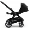 Коляска Agex Prima Pro 4 в 1 с автокреслом i-Safe S Black и базой APP626 Black (Черный)