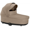 Коляска Cybex Balios S Lux TPE complete Aton B2 Bay Blue Base One 4 в 1 Almond Beige с дождевиками