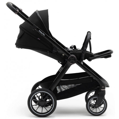 Коляска Agex Prima Pro 4 в 1 с автокреслом i-Safe S Black и базой APP626 Black (Черный)