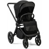 Детская коляска Peppy Monaco Plus 4 в 1 с автокреслом Jet Beige и базой Black (черный), рама черная