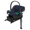 Коляска Cybex Balios S Lux TPE complete Aton B2 Bay Blue Base One 4 в 1 Almond Beige с дождевиками