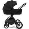 Детская коляска Peppy Monaco Plus 4 в 1 с автокреслом First Black и базой Black (черный), рама черная