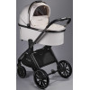 Детская коляска AmaroBaby Motus Premium Ecco 4 в 1 с автокреслом Rant Miro Graphite и базой молочный