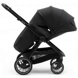 Коляска Agex Prima Pro 4 в 1 с автокреслом i-Safe Grey и базой Midnight Grey (Темно-серый)