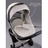 Детская коляска AmaroBaby Motus Premium Ecco 4 в 1 с автокреслом Rant Miro Graphite и базой молочный