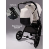 Детская коляска AmaroBaby Motus Premium Ecco 4 в 1 с автокреслом Rant Miro Graphite и базой молочный
