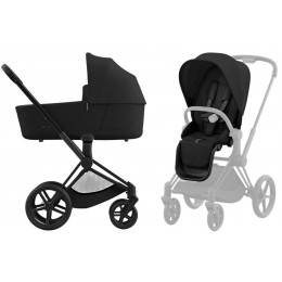 Коляска Cybex Priam IV Matt Black complete Cloud T Sepia Black Base T 4 в 1 Sepia Black