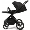 Детская коляска Peppy Monaco Plus 4 в 1 с автокреслом First Black и базой Black (черный), рама черная