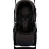 Детская коляска Pituso Teffy 4 в 1 с автокреслом Baesa Black с базой Turkish Coffee/Graphite