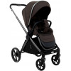 Детская коляска Pituso Teffy 4 в 1 с автокреслом Baesa Black с базой Turkish Coffee/Graphite
