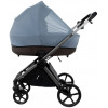 Детская коляска Pituso Teffy 4 в 1 с автокреслом Baesa Black с базой Turkish Coffee/Graphite