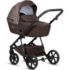 Детская коляска Tutis Viva 6 Plus Wild Elegance 4 в 1 с автокреслом Beno Black и базой Wild Mocca