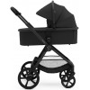 Коляска Agex Life 4 в 1 матовая рама с автокреслом i-Safe Black и базой ALB583 Black (Черный)