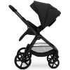 Коляска Agex Life 4 в 1 матовая рама с автокреслом i-Safe Black и базой ALB583 Black (Черный)