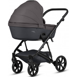 Детская коляска Tutis Viva 6 Plus Essential 4 в 1 с автокреслом Elo Lux EduSky Black и базой 1612072 Periscape