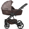 Детская коляска Tutis Viva 6 Plus Wild Elegance 4 в 1 с автокреслом Beno Black и базой Wild Mocca