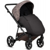 Детская коляска Tutis Viva 6 Plus Wild Elegance 4 в 1 с автокреслом Beno Black и базой Wild Mocca