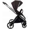 Детская коляска Pituso Teffy 4 в 1 с автокреслом Baesa Black с базой Turkish Coffee/Graphite