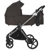 Детская коляска Pituso Teffy 4 в 1 с автокреслом Baesa Black с базой Turkish Coffee/Graphite