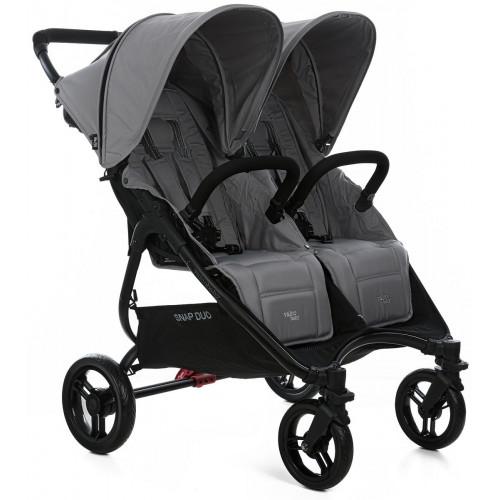 Прогулочная коляска для двойни Valco baby Snap Duo Flatt Matt/Cool Grey