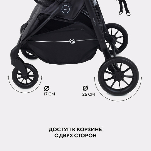 Детская прогулочная коляска для двойни Rant Twinny 2025 Milk coffee