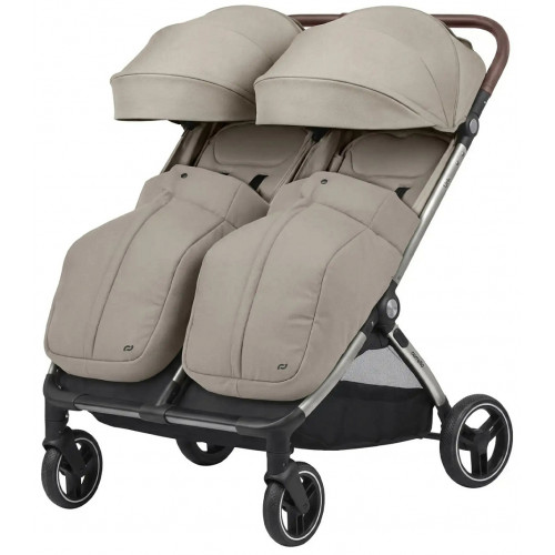 Коляска для двойни Carrello Link CRL-6533 Island Beige