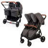 Коляска для двойни 2 в 1 Valco Baby Snap Duo Trend, Charcoal (Графит)