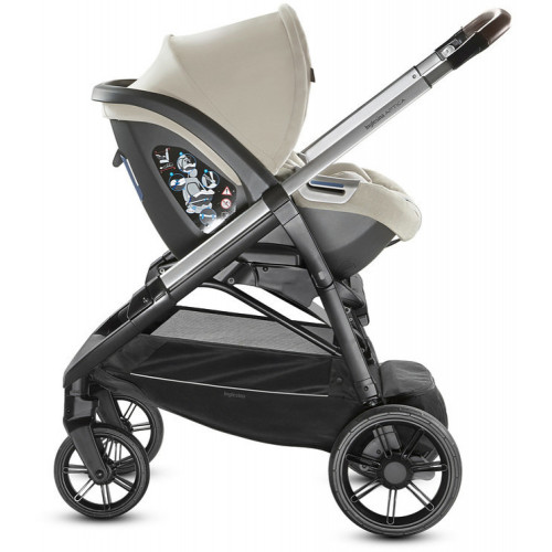 Коляска Inglesina Aptica 4 в 1 Black SLG Silk Grey