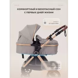 Коляска-трансформер Rant Basic Roller Gold 2024 Beige