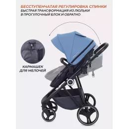 Коляска-трансформер Rant Solar Blue